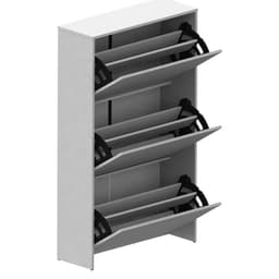 Zapatera Americana 3 Puertas Blanco
