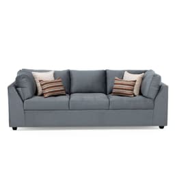 Sofa Salah Felpa Gris Oscuro
