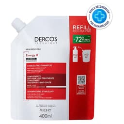 Dercos Shampoo Refill Anticaida Energy+ 400 ml