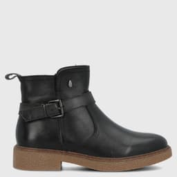 Botin Mujer Cuero Negro 35 CL