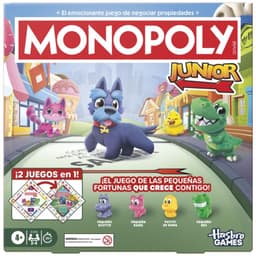 Juego De Ingenio Monopoly Junior Hasbro