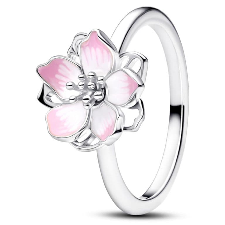 Anillo Flor de Cerezo Mujer 50