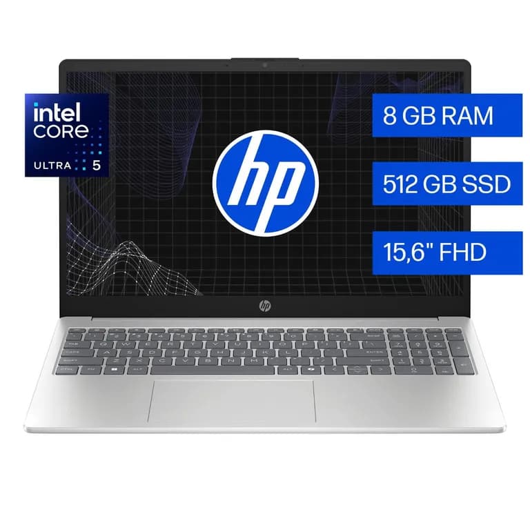 Notebook 15-fd2350la Intel Core Ultra 5 8 GB RAM 512 GB SSD, 15.6" FHD