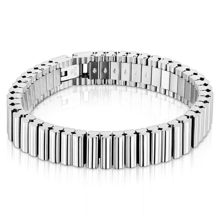 Pulsera De Eslabones En Acero 12 mm 1950