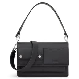 Bandolera Mediana Negro Audree Pockets