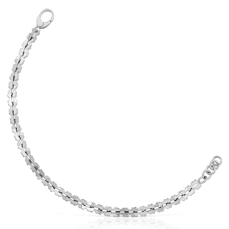 Pulsera Cadena De Acero Con Motivos Oso Carrusel