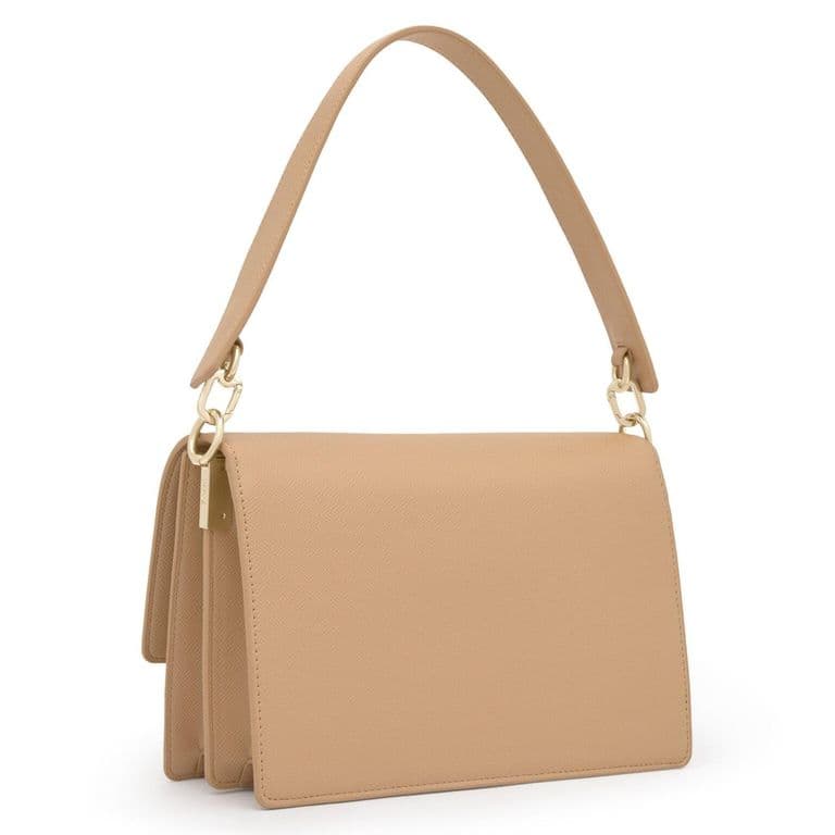 Bandolera Mediana Arena Audree Pockets