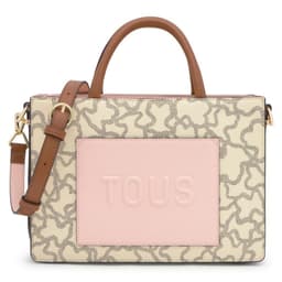 Shopper Mediano Amaya Beige Kaos Icon