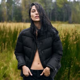 Parka Essential Reciclada Mujer Negro XS