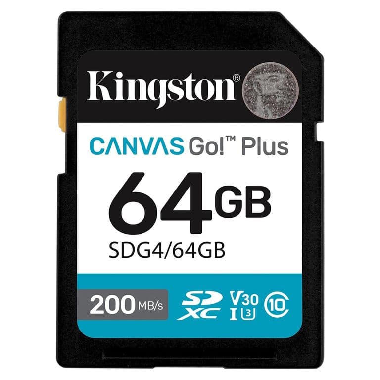 Memoria SD Canvas Go Plus 64GB