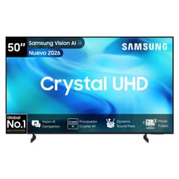 50" Crystal UHD U8500H 4K Vision AI Smart TV (2026) + Control por Voz
