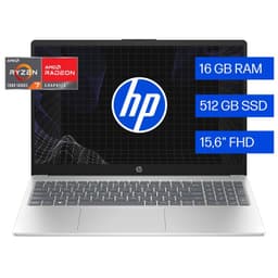 Notebook 15-fc0372la, AMD Ryzen 7, 16 GB RAM, 512 GB SSD, 15.6" FHD
