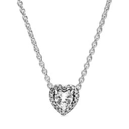 Collar Corazon Elevado Mujer