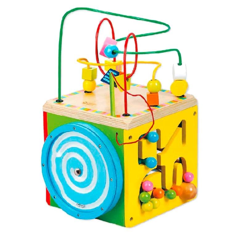 Cubo De Madera Multifuncional Montessori