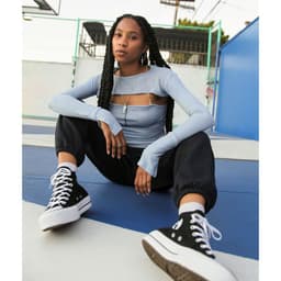 Chuck Taylor Zapatilla Urbana Negra Mujer 37 CL