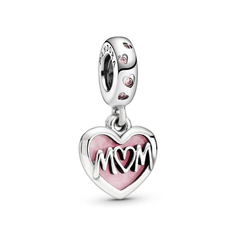 Charm Colgante Corazon Mum Mujer