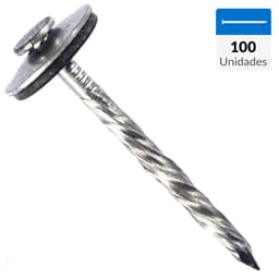 Clavo para techo 1 3/4" bolsa 100 unidades