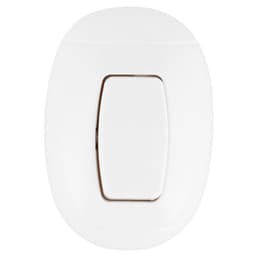 Interruptor simple 9/12 10 A blanco