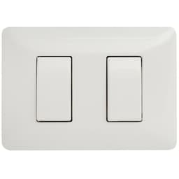 Interruptor doble 9/15 16 A Matix Blanco
