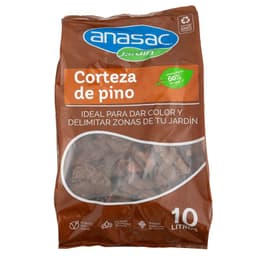 Corteza decorativa de pino saco 10 litros