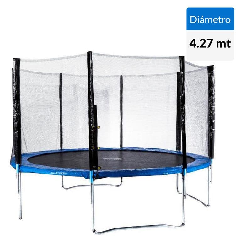 Cama Elastica Junior 427 Cm 14Ft Azul