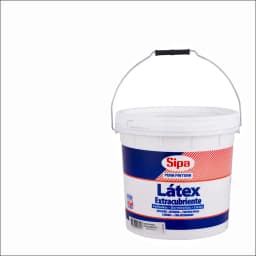 Pintura Latex Extracubriente Tineta 4 galon(es) Mate Blanco