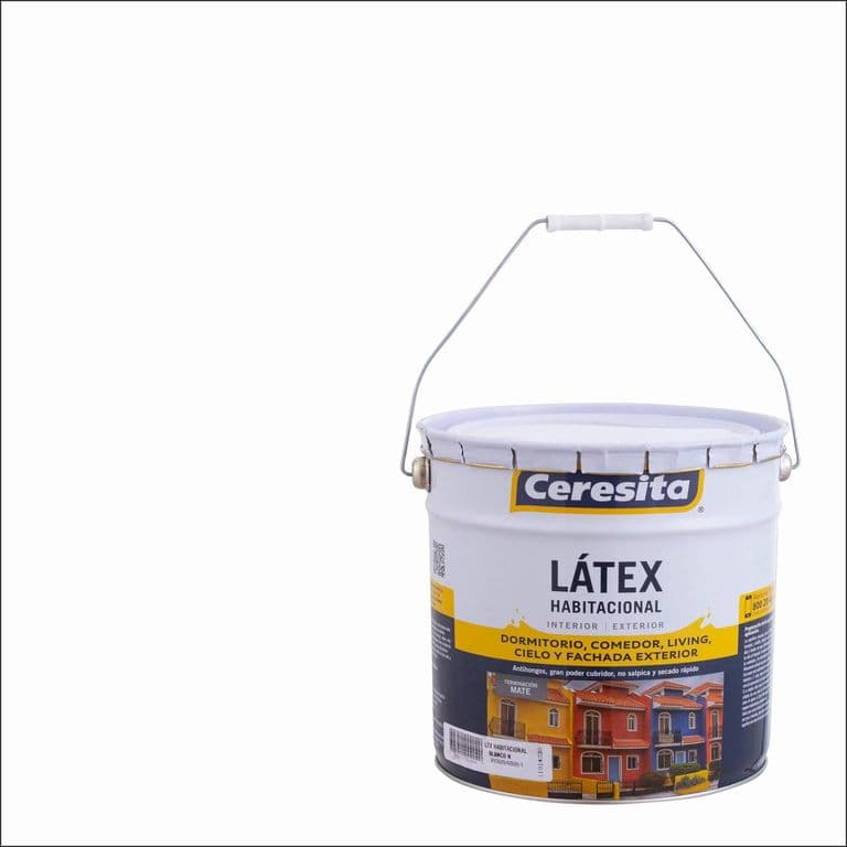 Pintura Latex Habitacional Tineta 4 galon(es) Mate Blanco