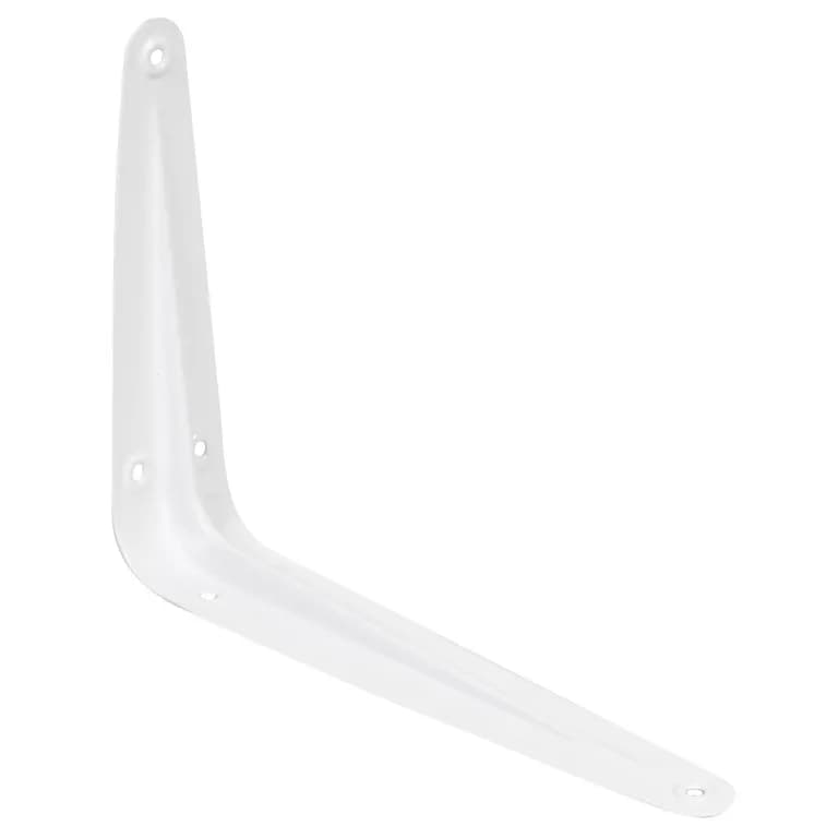 Soporte escuadra para repisa metal 15x20 cm blanco