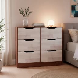 Comoda 6 Cajon(es) LEGNO 100x85x45 cm Legno