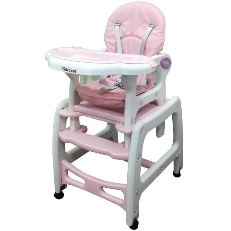 Silla de comer Supper rosada