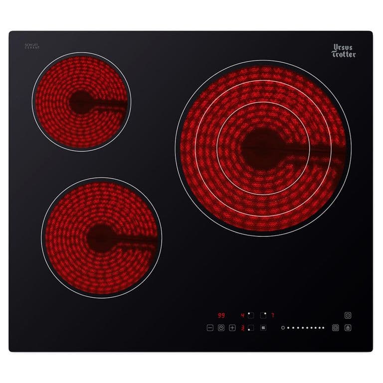 Encimera Vitroceramica 3 Platos VFCT-3P