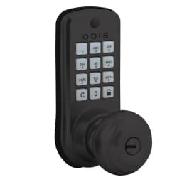 Cerradura digital 6500 negro pomo
