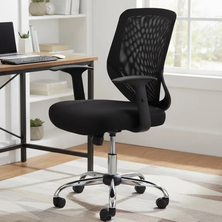 Silla Escritorio Bend Negro