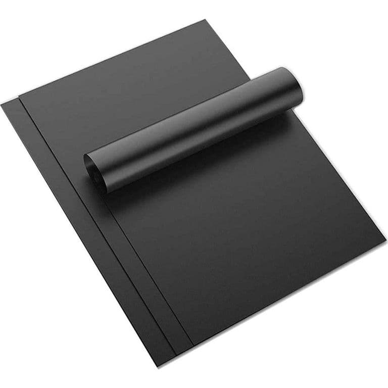 Set 3 Laminas antiadherente parrilla negro