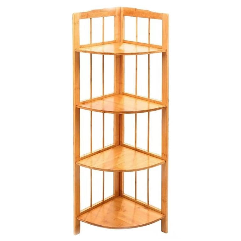Repisa Madera 4 Nivel(es) 30x112x30 cm Cafe