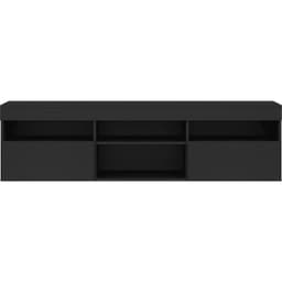 Rack TV 60" 175x48x35 cm negro