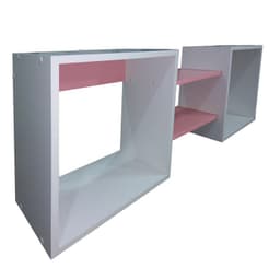 Repisa Cubo Melamina 4 Nivel(es) 120x40x25 cm Rosado Chicle