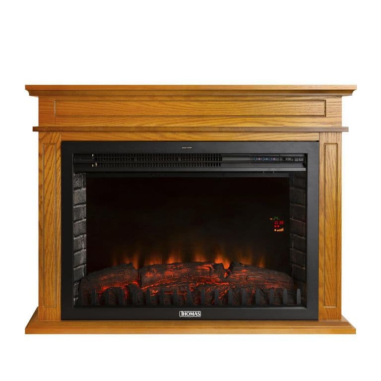 Chimenea Electrica 2000 W Radiacion TH-FP105 Madera