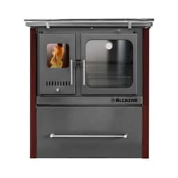 Cocina a Lena Europea M80 Burdeo