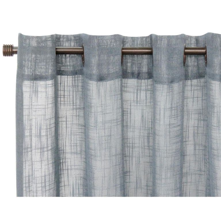 Set Cortinas De velo 140x220 cm Gris Grafito