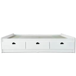 Cama 1 plaza Infantil Auto Blanco