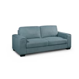 Sofa Robleda 3 Cuerpos Tela Denim