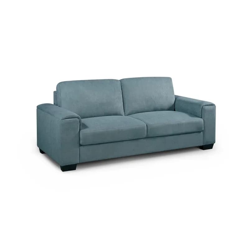 Sofa Robleda 3 Cuerpos Tela Denim