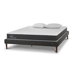 Cama 2 plazas Europea Curve New Ortopedic Gris