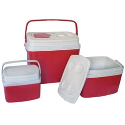 Set 3 Cooler 32, 12 y 5 l Rojo