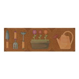 Limpiapies 25x75 cm Polipropileno Cafe
