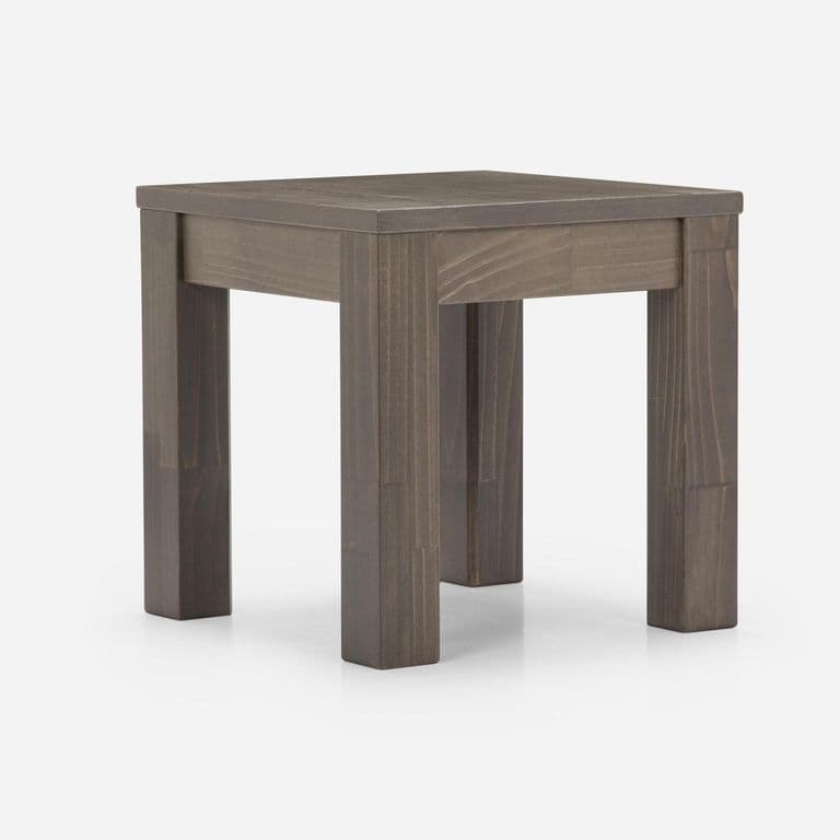 Mesa Lateral Gris rustico