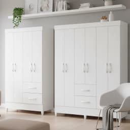 Combo mobi 4p+6p 147x47x181 cm blanco