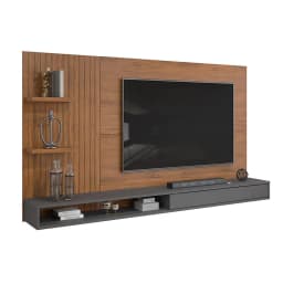 Panel Rack TV 60" Bento Gris 190x29.3x107.8 cm