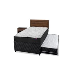 Divan Therapedic Plus 1.5 Plaza 105X200 + Set Muebles Asturias